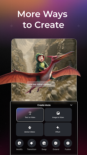 Captura de pantalla de PixVerse: Generador Vídeos IA
