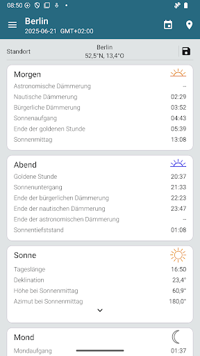 Sun Position Pro Screenshot