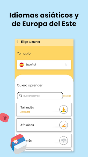 Captura de pantalla de Aprende idiomas con Ling