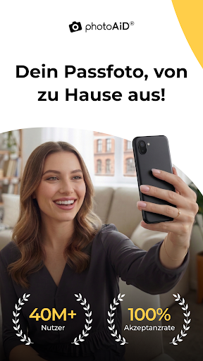 Passbilder App für Deutschland Screenshot