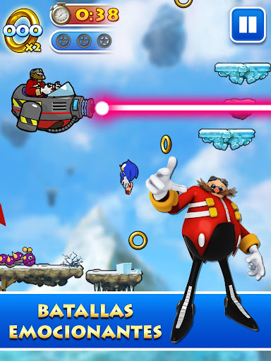 Captura de pantalla de Sonic Jump Pro