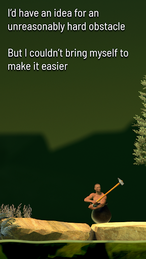 Captura de pantalla de Getting Over It