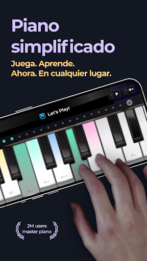 Captura de pantalla de Piano - music & songs games