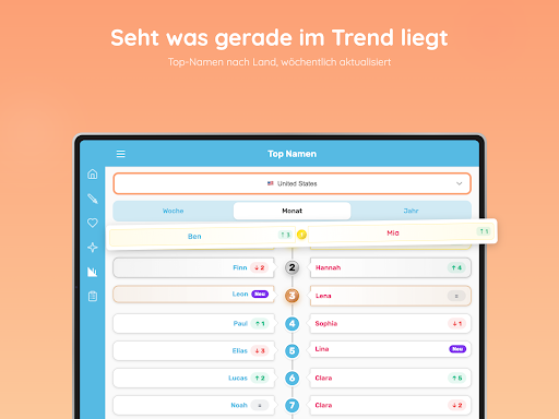 Unser Baby Name Screenshot