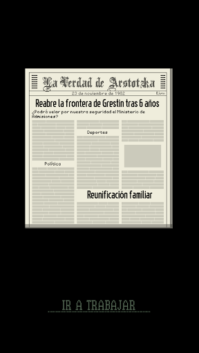 Captura de pantalla de Papers, Please