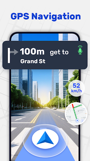 GPS Karten, Verkehr navigation Screenshot