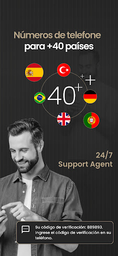 Captura de pantalla de 2nd Line+ Segundo Numero, eSIM