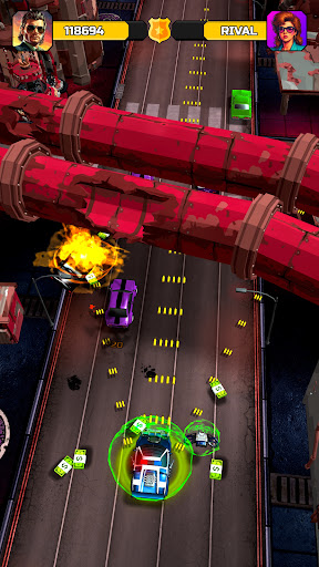 Captura de pantalla de Cop Clash: Police Car Shooter