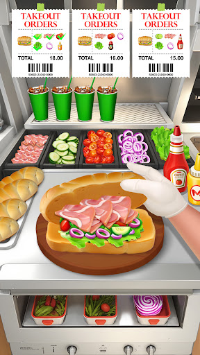 Captura de pantalla de Happy Diner Story™: Cooking