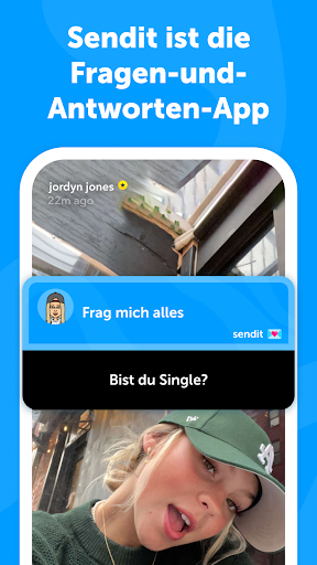 sendit - fragen bekommen Screenshot