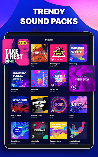Captura de pantalla de Drum Pads - Beat Maker Go
