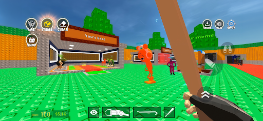 Captura de pantalla de Nextbots In Playground mod