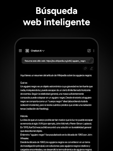 Captura de pantalla de IA Chatbot en Español – Genie
