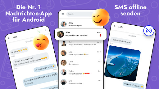 Nachrichten - SMS Empfangen Screenshot