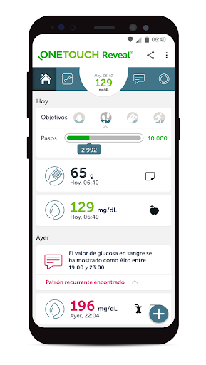 Captura de pantalla de ​Aplicación OneTouch Reveal®