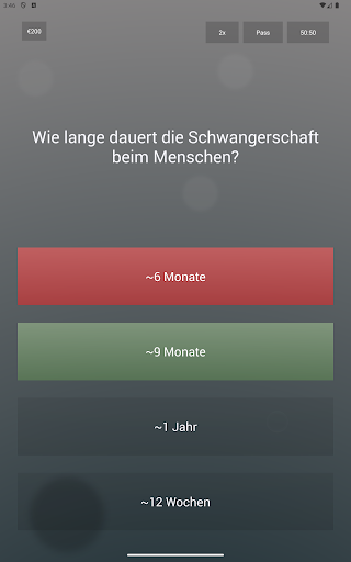 Endlos-Quiz Pro Screenshot