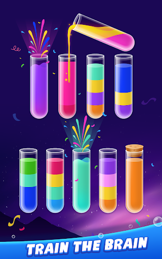 Captura de pantalla de Water Sort: Tubos de Color