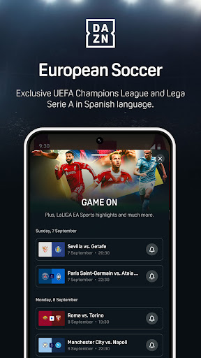 DAZN - Watch Live Sports screenshot