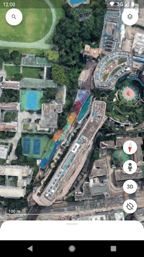 Captura de pantalla de Google Earth