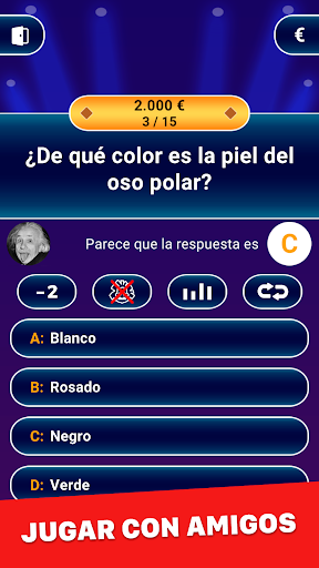 Captura de pantalla de Millonario 2026: trivia quiz