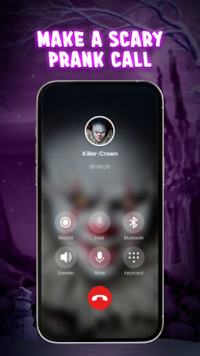 Captura de pantalla de Scary Prank Call & Fake Chat