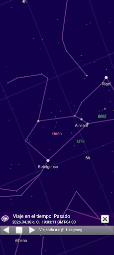 Captura de pantalla de Sky Map: Mapa del cielo