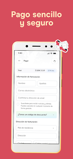 Captura de pantalla de Holafly eSIM: datos ilimitados