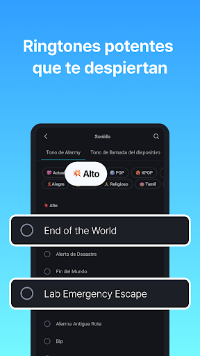 Captura de pantalla de Alarmy - Alarma Fuerte y Reloj