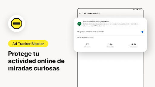 Captura de pantalla de Norton VPN: Secure Wi-Fi Proxy