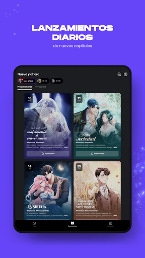Captura de pantalla de Manta: Cómics y mangas