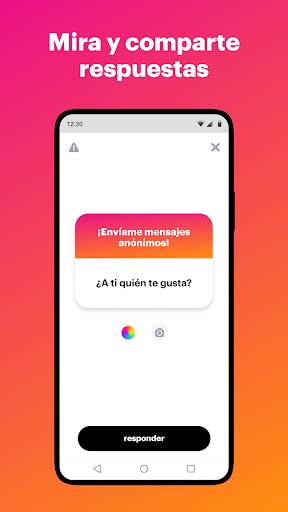 Captura de pantalla de NGL - q&a anónimas