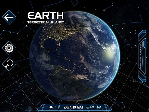 Captura de pantalla de Solar System Scope