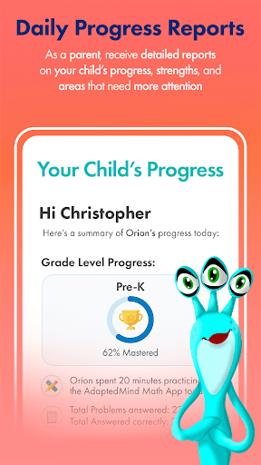 AdaptedMind Math: Learning App screenshot