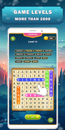 Captura de pantalla de Word Search Game: Offline