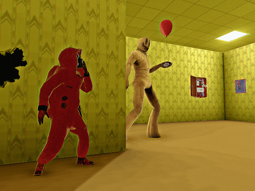 Hide in The Backrooms: Flucht Screenshot
