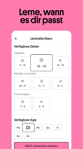Preply: 90+ Sprachen lernen Screenshot