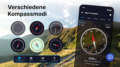 Kompass - Digitaler Kompass Screenshot