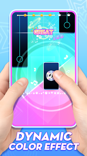 Captura de pantalla de Piano Game 4: EDM Tiles