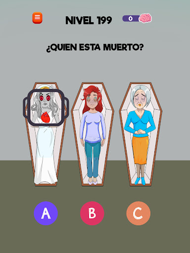 Captura de pantalla de Riddle Test: Juego Acertijos