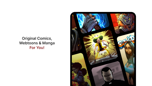 Captura de pantalla de Zebra Comics: Webtoons & Manga