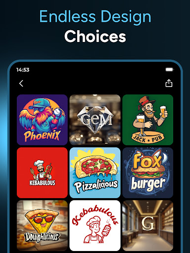 AI Logo Generator - Mark screenshot