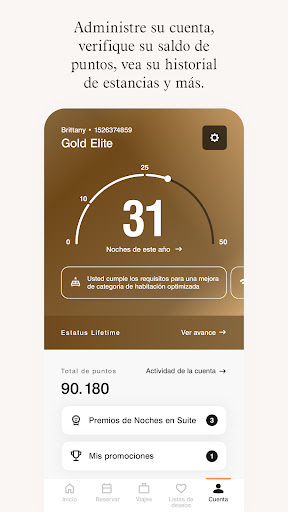 Captura de pantalla de Marriott Bonvoy™