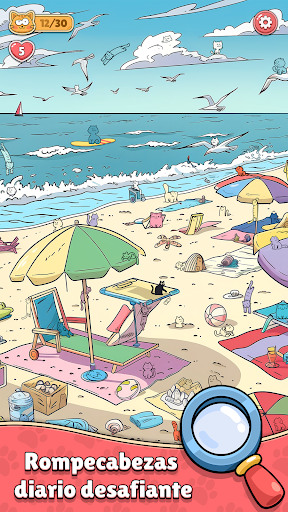 Captura de pantalla de Find The Cat - Spot It!