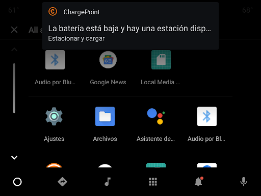Captura de pantalla de ChargePoint