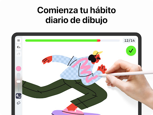 Captura de pantalla de Aprender a dibujar・ArtWorkout