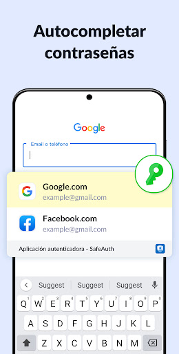 Captura de pantalla de App Autenticador - SafeAuth