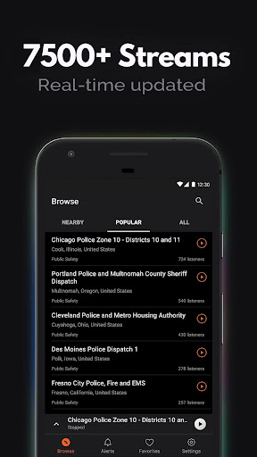 Police Scanner - Live Radio Screenshot