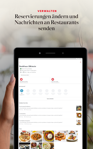 OpenTable Screenshot