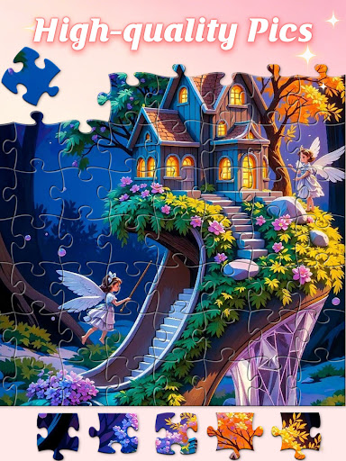 Captura de pantalla de Whimsical House Jigsaw