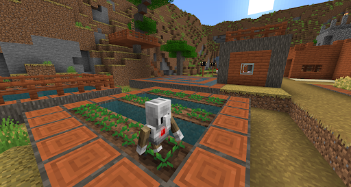 Captura de pantalla de Minecraft Education Preview